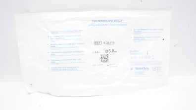 Teleflex 5-22110 Hudson RCI Preformed Uncuffed Tracheal Tube 5.0ID x 6.9mmOD (x)